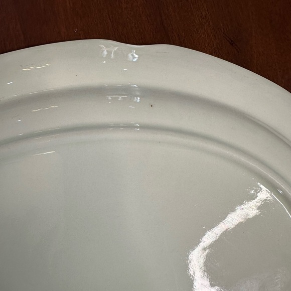 Vintage Ceramic Floral Platter - Picture 4 of 7